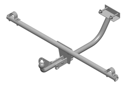 Фаркоп для Lada 4x4 Urban 2014-2020, Lada Niva Legend Urban 2020- Тип шара: A. Нагрузки: 800/75 кг, VAZ-63