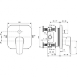 Смеситель Ideal Standard  CERAPLAN III A6115AA для ванны/душа