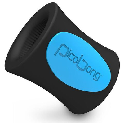 Чёрная виброчаша для мастурбации BLOWHOLE M-CUP (Цвет: черный)