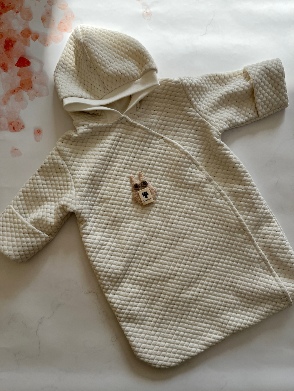 Мешочек с капюшоном "Животные" (Цвет: Серый)