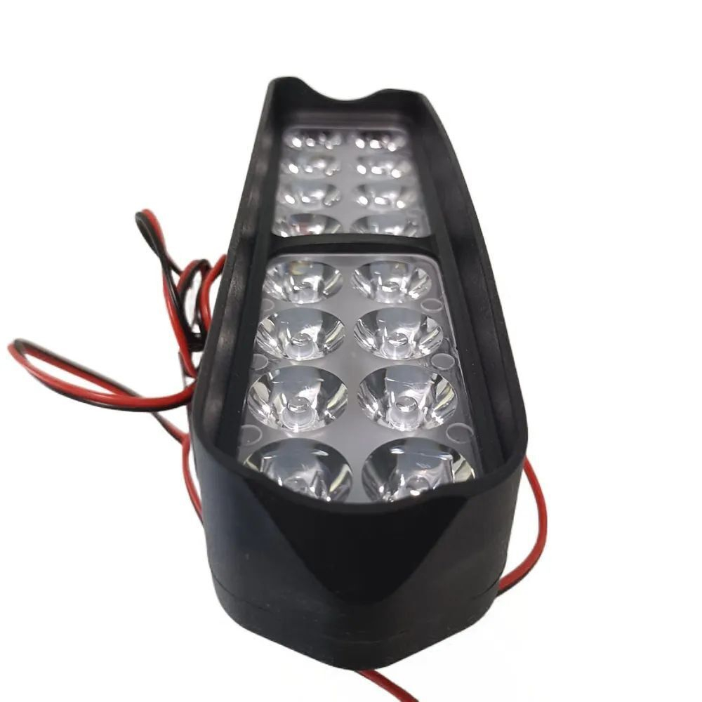 Фара фонарь 12-80v 24w (150х50мм) для электровелосипеда самоката