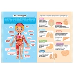 Наклейки "Секреты тела человека", 16 стр.