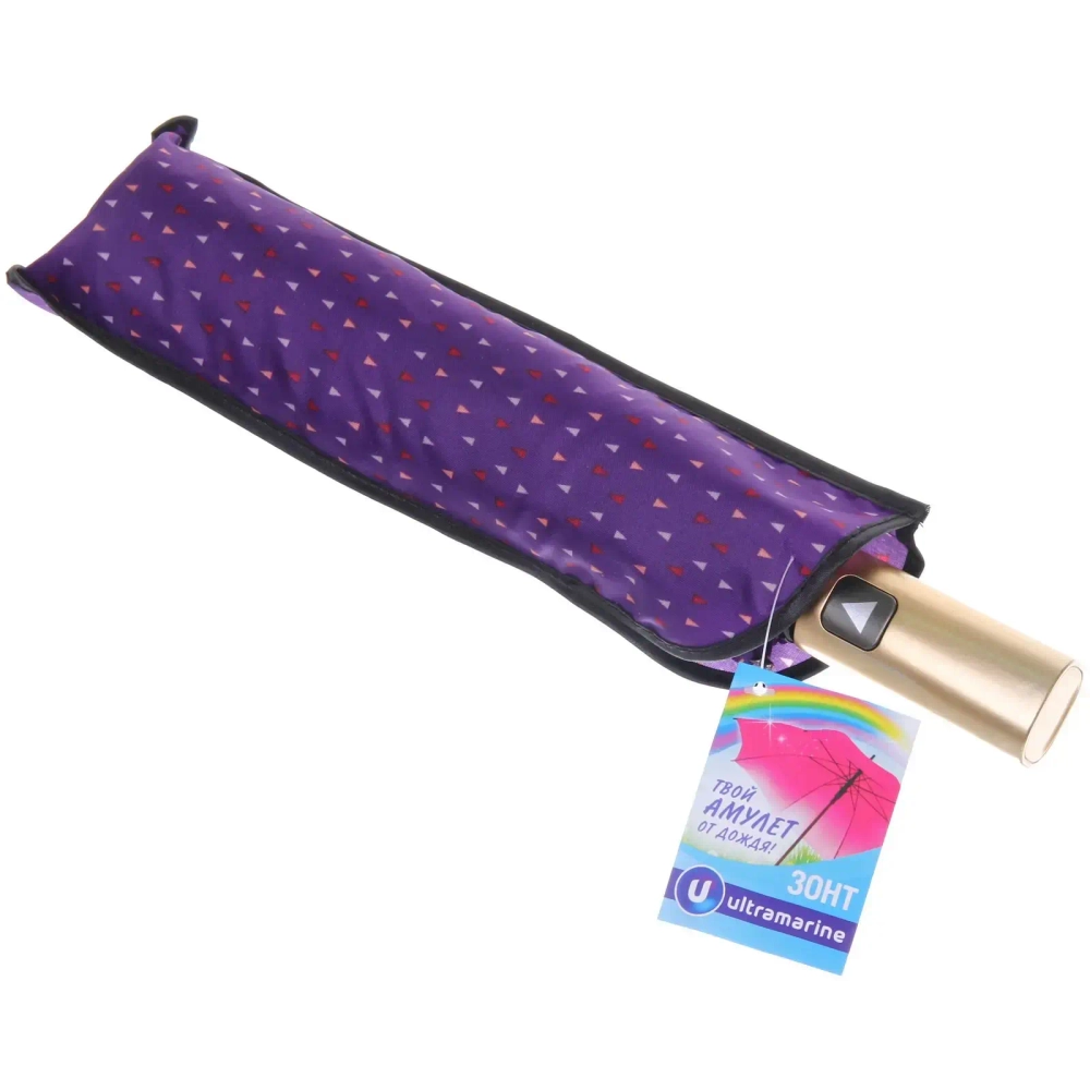Зонт женский полуавтомат «Флора», цвет микс, 8 спиц, d-100см, длина в слож. виде 30см