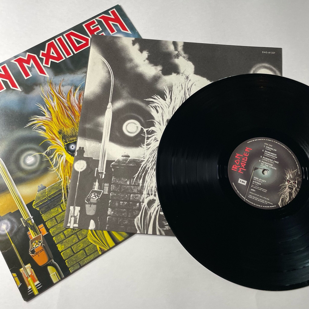 Винтажная виниловая пластинка LP Iron Maiden (Japan 1980) (No Obi)