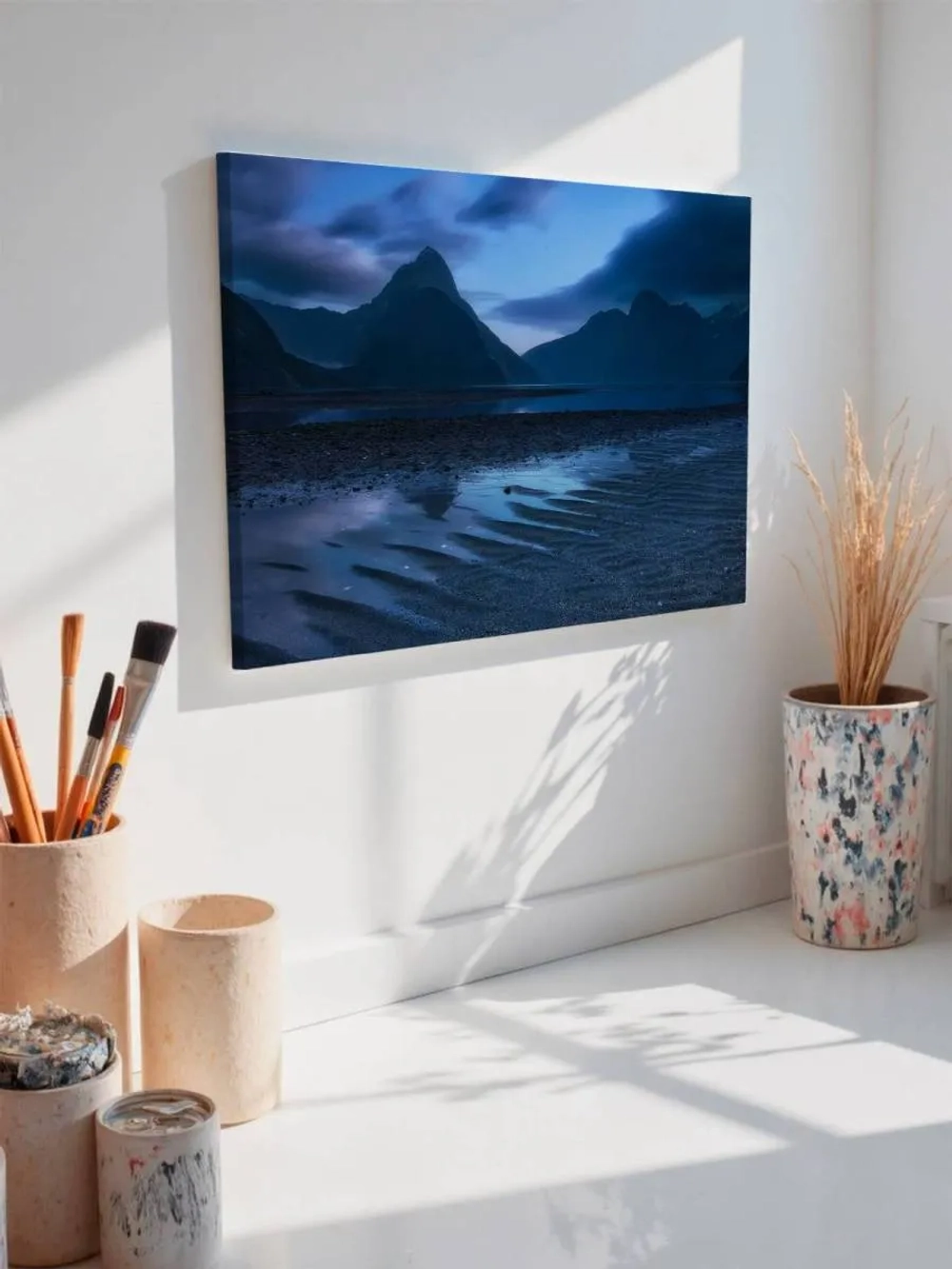 Картина на стену 40 X 50 Ночные горы