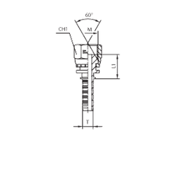 Фитинг DN 05 DKM (Г) 12x1.5