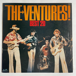 Винтажная виниловая пластинка LP Ventures Best 20 (Japan 1980) (No Obi)
