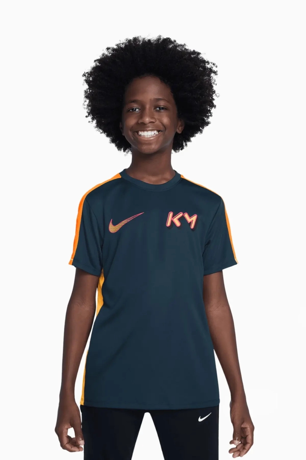 Футболка Nike Kylian Mbappé Junior - темно-синий