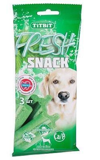 Titbit Снеки Fresh для средних собак 3 шт лакомство для собак 150 гр