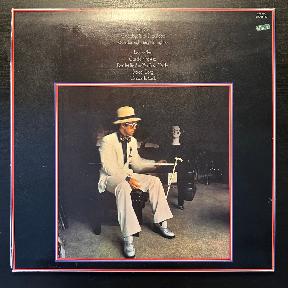 Elton John - Greatest Hits (Скандинавия 1974г.)