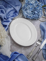 Блюдо овальное 30,5x22,7 см h 2,8 см, фарфор, Primavera