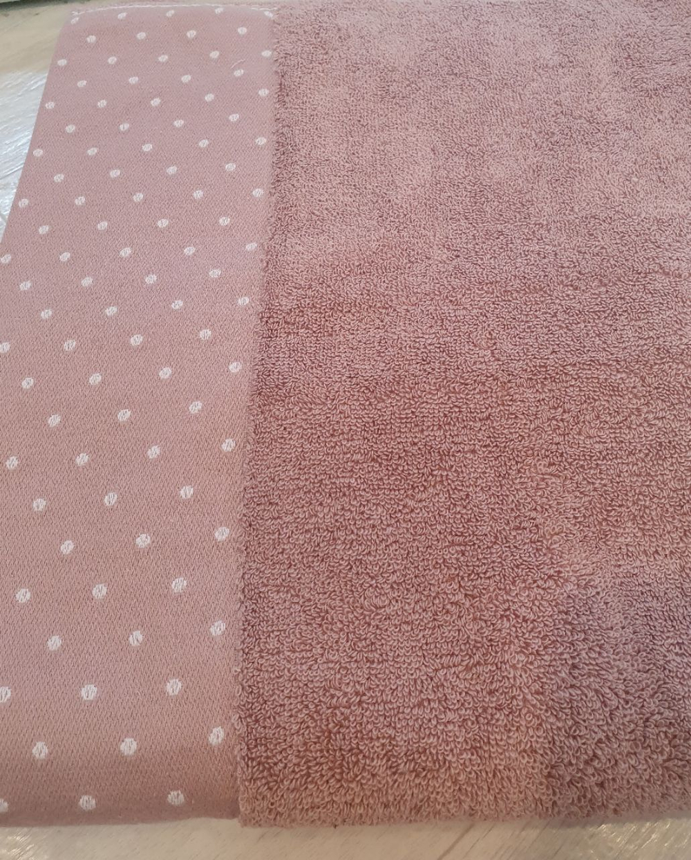 Полотенце 70/140 (махра горох на кромке)1506266