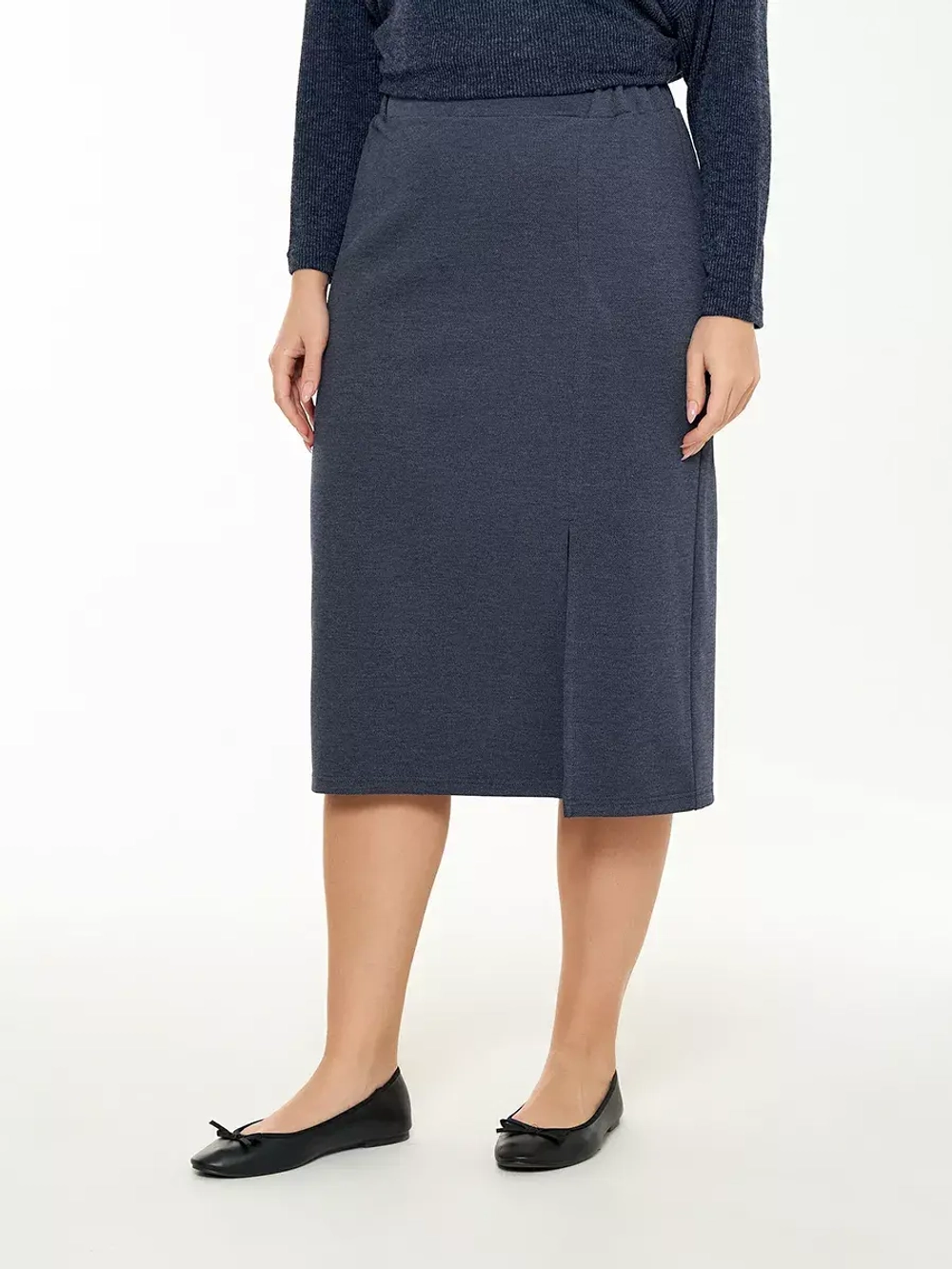 Юбка с разрезом