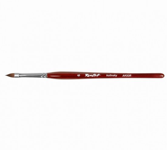 Кисть Рублёв AK93R №4 Лепесток для акрила