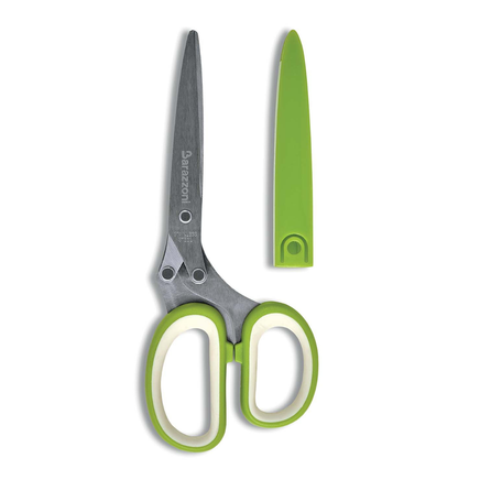 Ножницы для всех видов зелени + футляр с фукнцией удаления остатков зелени