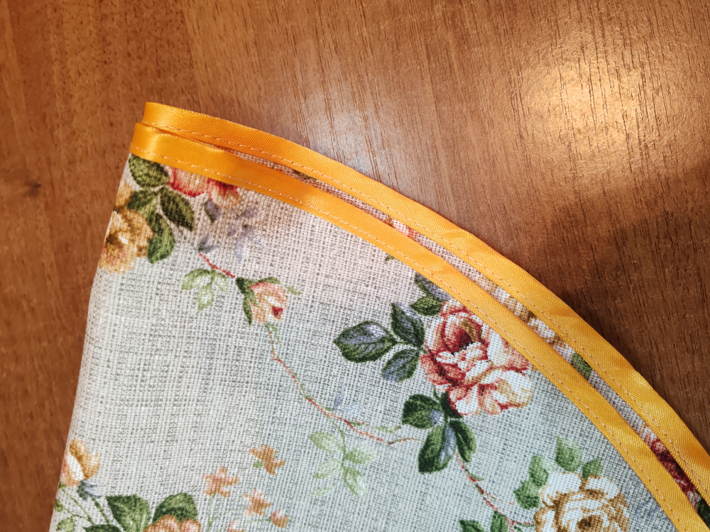 Полотенце кухонное, круглое, 2 шт, вафельное полотно