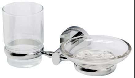 К-6226 Rhein Держатель стакана и  мыльницы