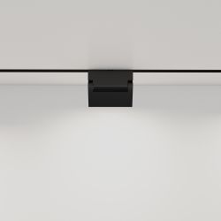 Магнитный трековый светильник ЭРА TRM20-2-12-6W4K-B для системы NOVA 48V 6Вт 4000К заливающий свет черный