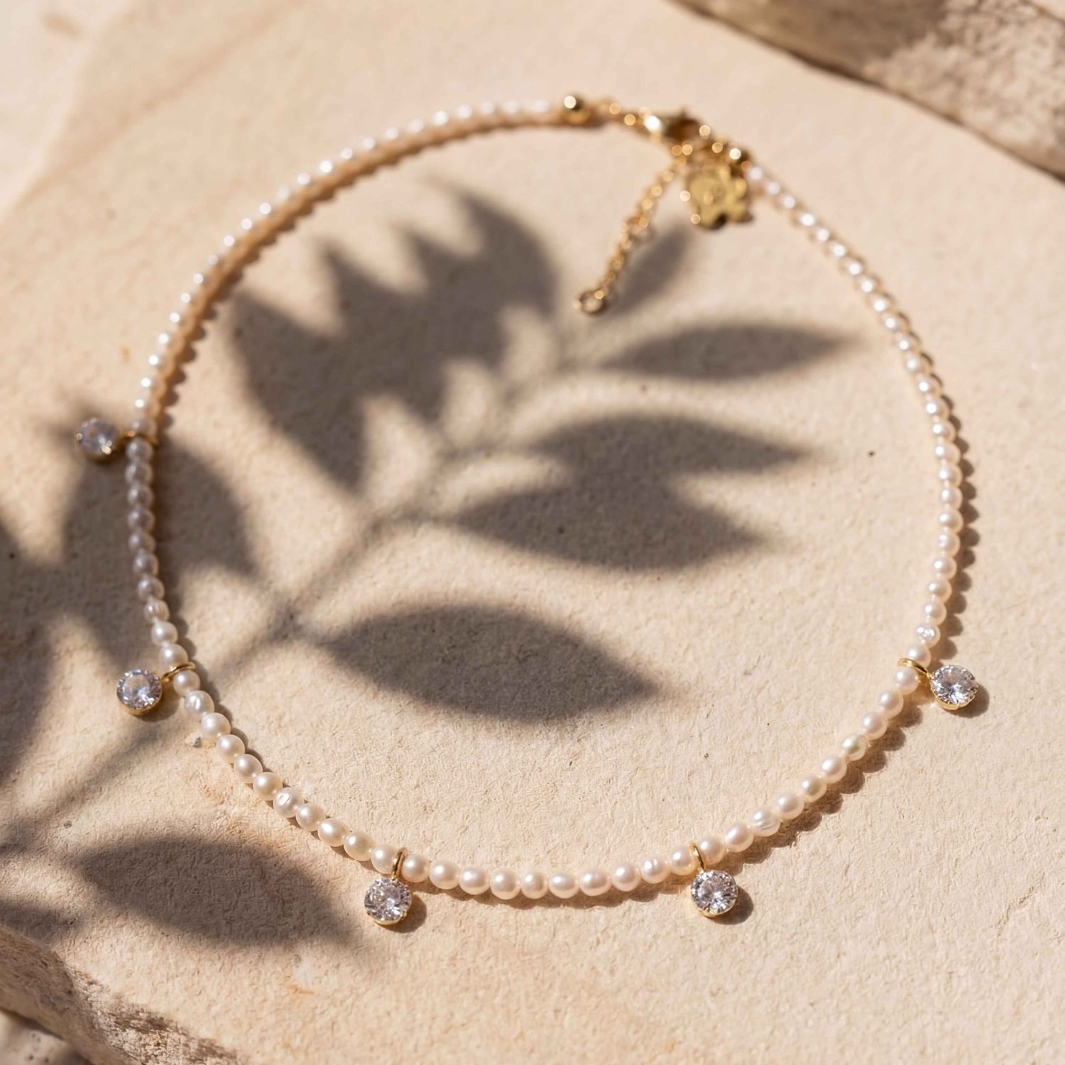 Колье Сверкающий Жемчуг