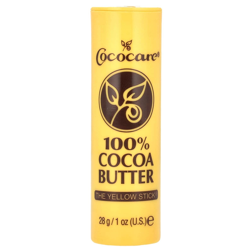 Cococare, 100% масло какао в стиках, 28 г (1 унция)