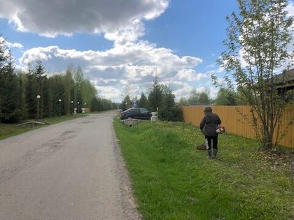 Началось окашивание территорий общего пользования