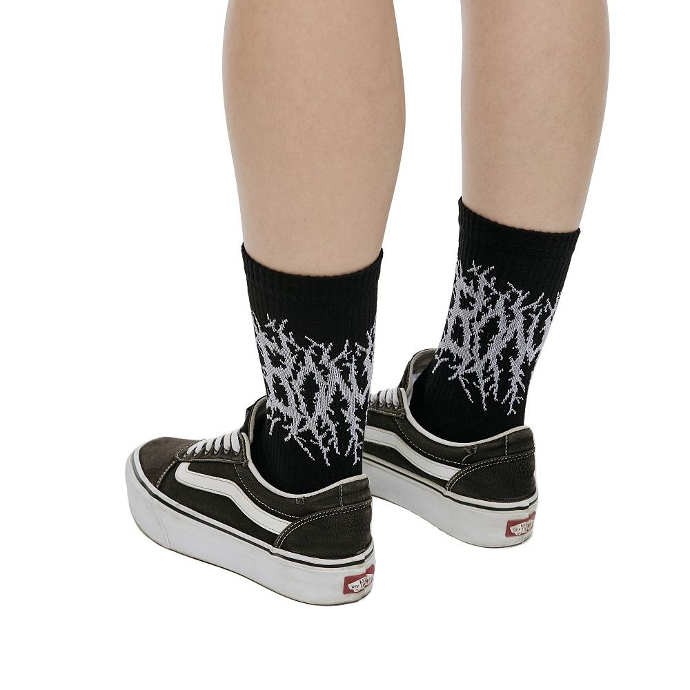 Носки Волчок Death Metal черные