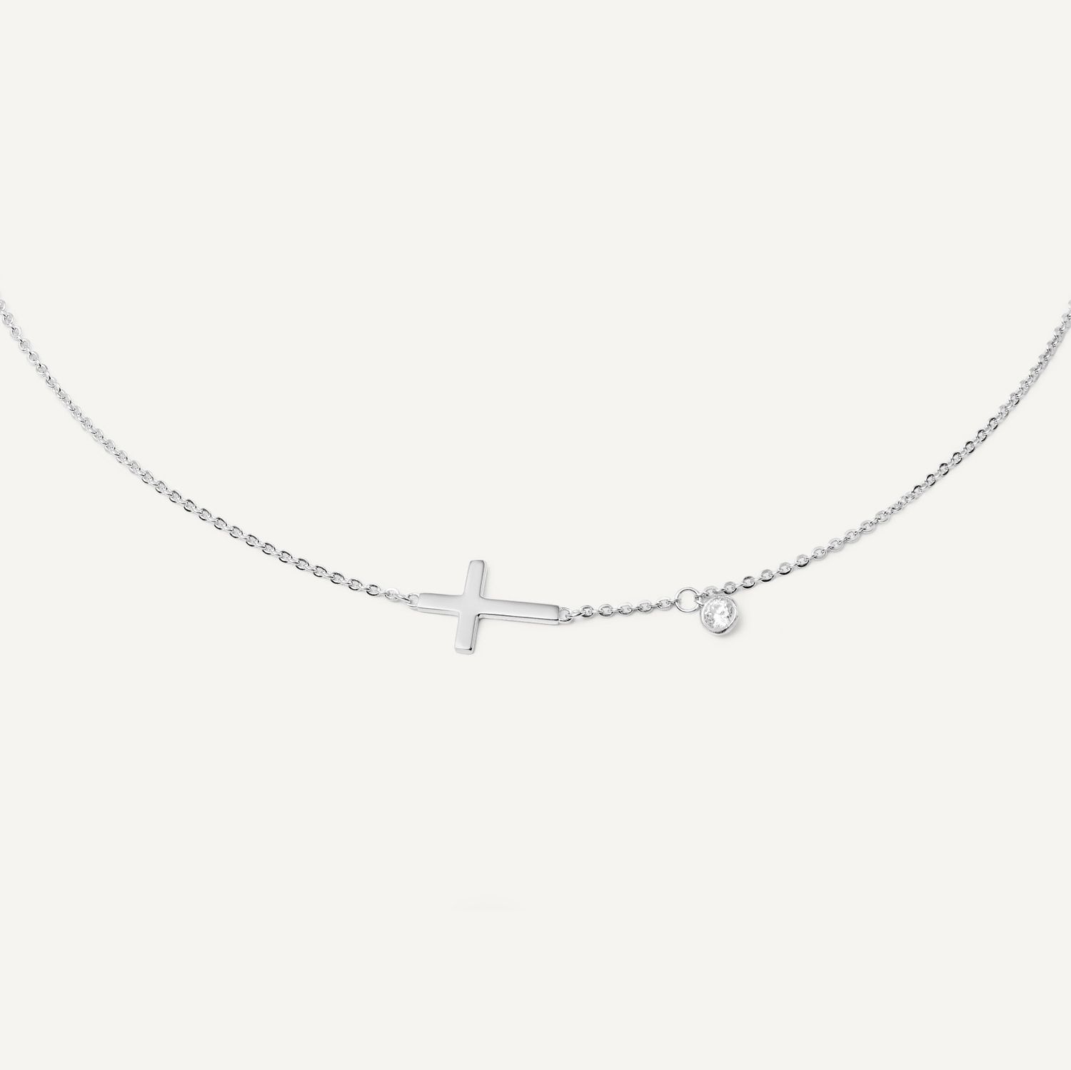Колье Tiny Cross Necklace
