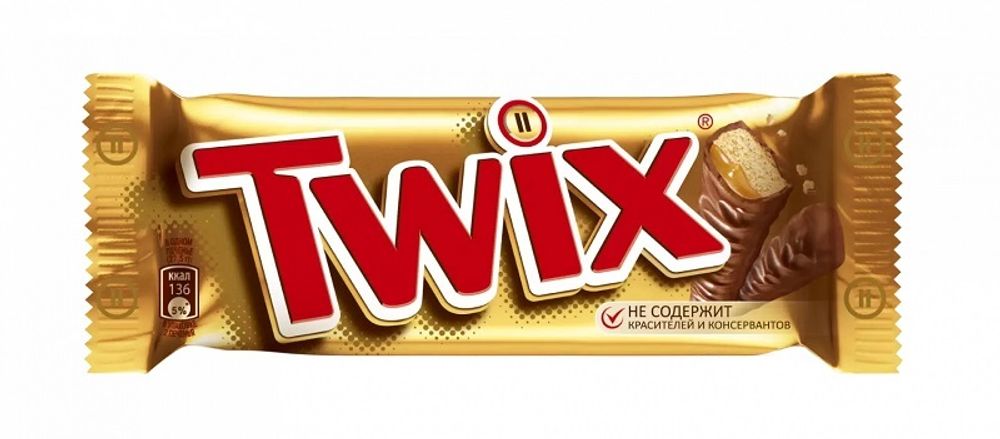 Шоколадные батончик Twix  1 кг