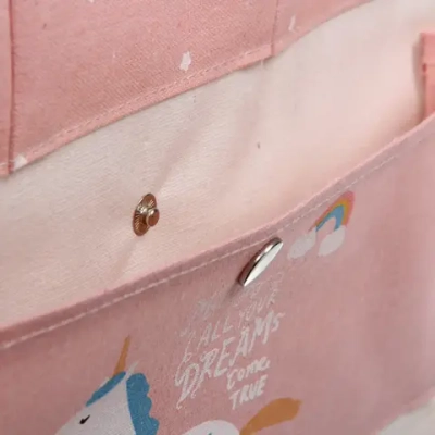 Карман настенный подвесной «ФРАТТИ БУМ», принт единорожка, шесть секций, 35*50см (лейбл Селфи)