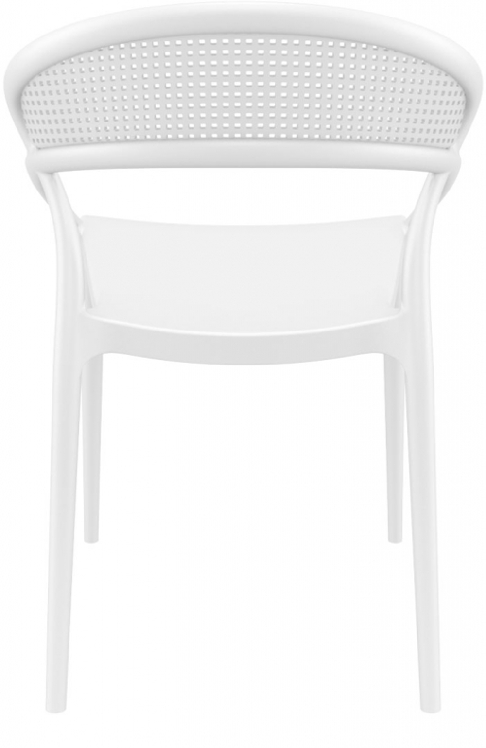 Кресло пластиковое Siesta Contract Sunset, белый