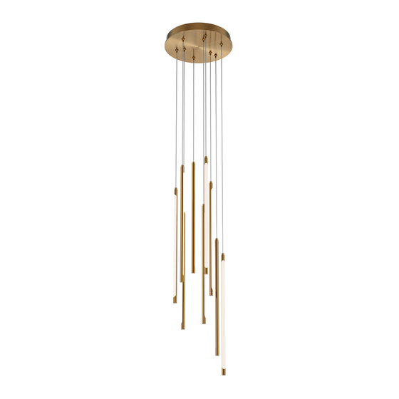 Люстра подвесная светодиодная Maytoni Light stick MOD236PL-L54BS3K