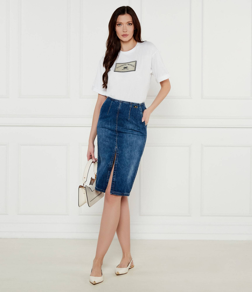 Футболка Elisabetta Franchi - белый(MA03551E2)