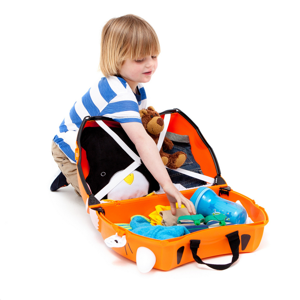 Чемодан на колесиках Trunki Tipu Tiger
