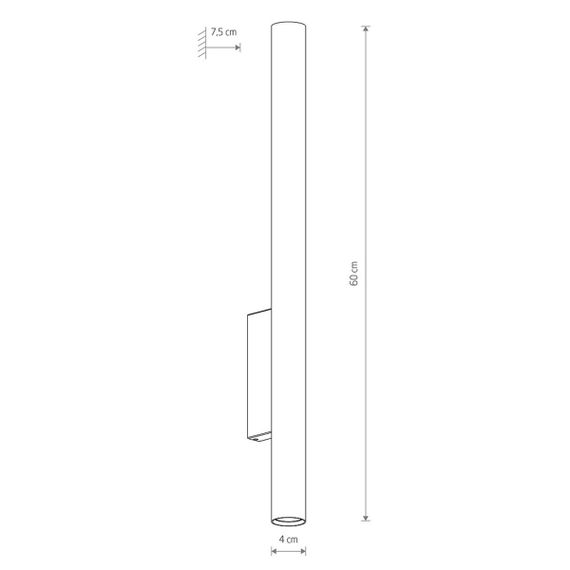 Настенный светильник Nowodvorski Fourty Wall XL Brass/Black 10760