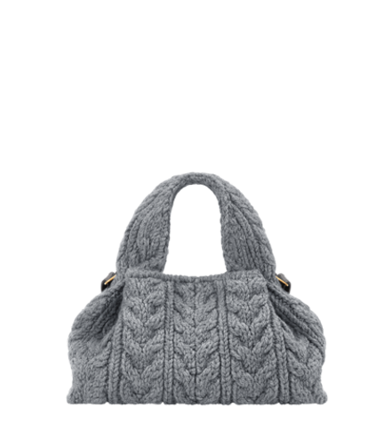 POLENE СУМКА NUMERO NEUF MINI, СЕРЫЙ