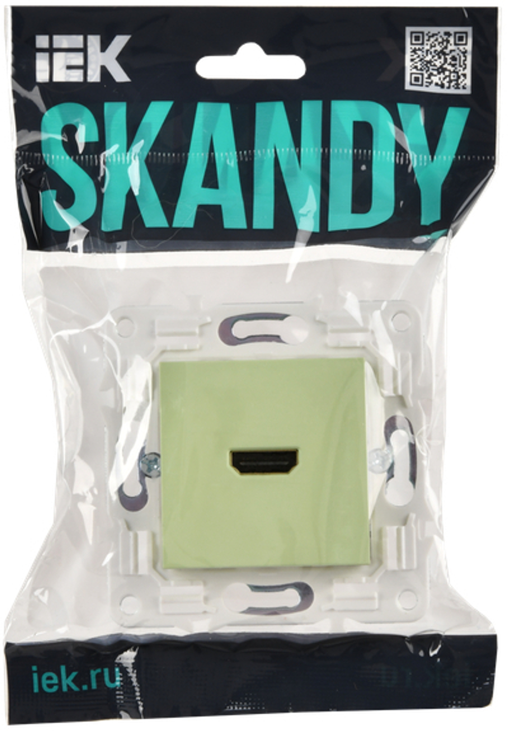 SKANDY Розетка HDMI SK-H01G мятный IEK