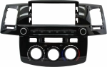 Магнитола для Toyota HiLux 7 2011-2015 - Carmedia KP-1257FW монитор 12.5" в стиле LEXUS на Android 12, TS10, CarPlay, 4G SIM-слот