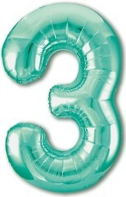 Р Цифра 3 Slim Бискайский зеленый (40''/102 см)