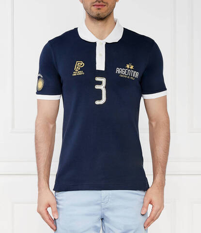 Поло La Martina - темно-синий(YMP305 PK001)