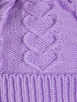 Шапка зимняя детская и снуд для девочки