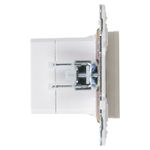 SKANDY Розетка USB A+C 18Вт SK-R13Sh шампань IEK