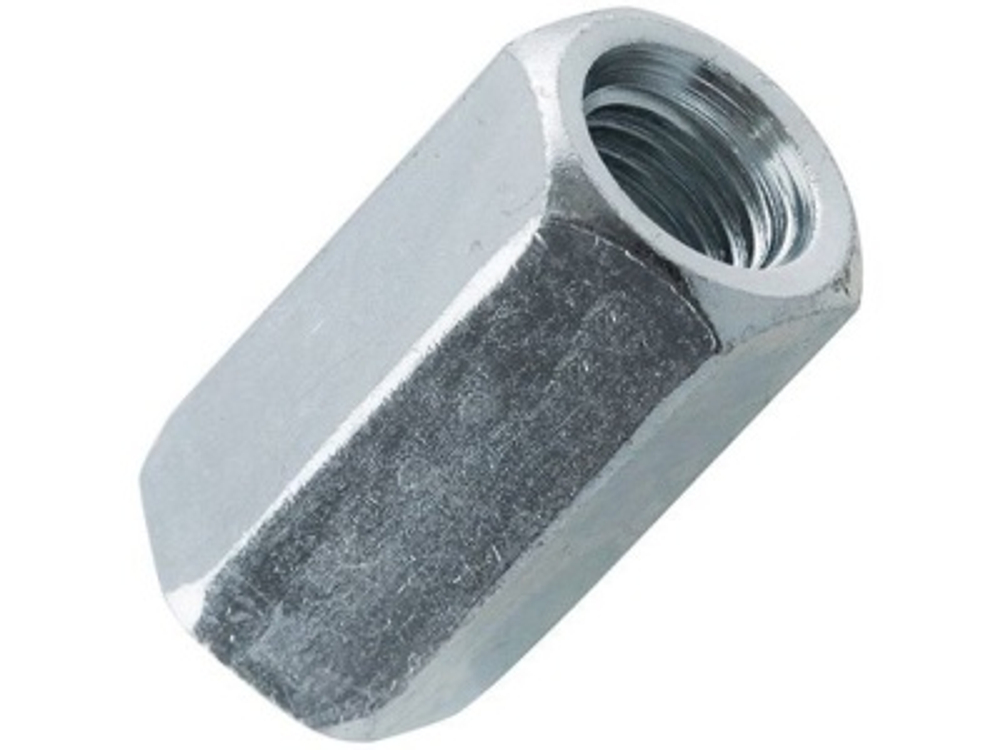 Гайка соединительная оцинк. М12 (20шт/уп)