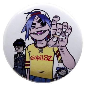 Значок Gorillaz (431)