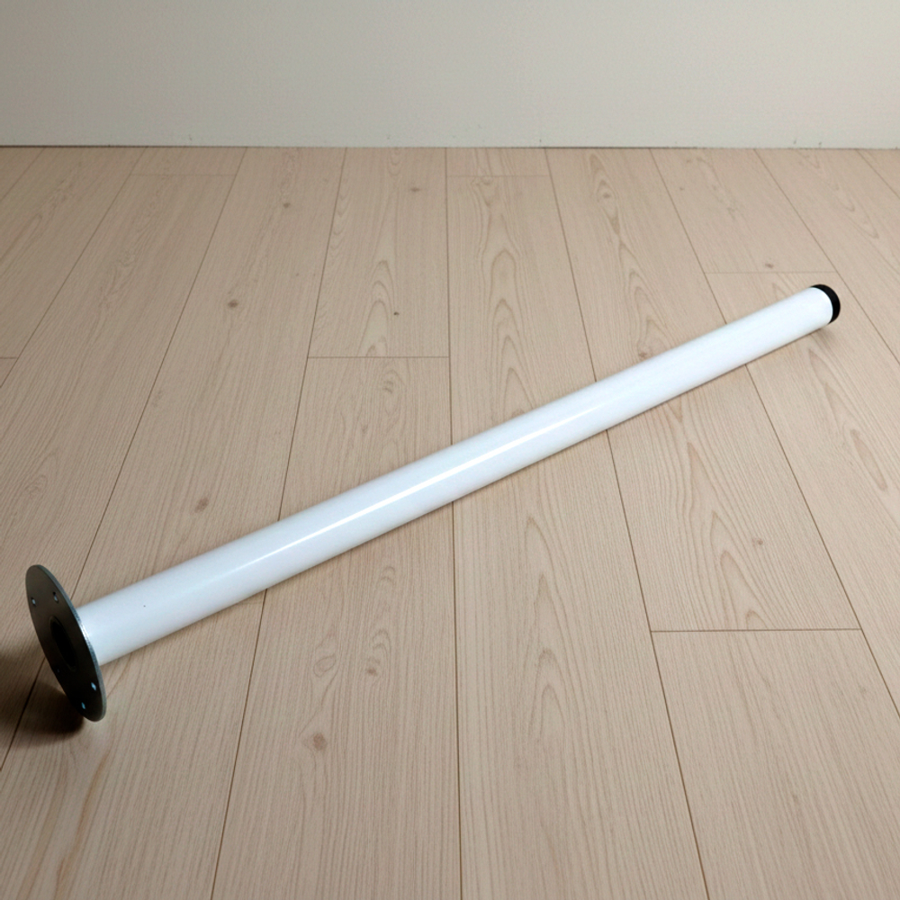 Ножка металлическая "Bordsben" для стола, 70 см, белый