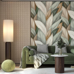 Обои виниловые TC72480-72 TREND Nature PALITRA TREND флористика, размер 1,06х10 м