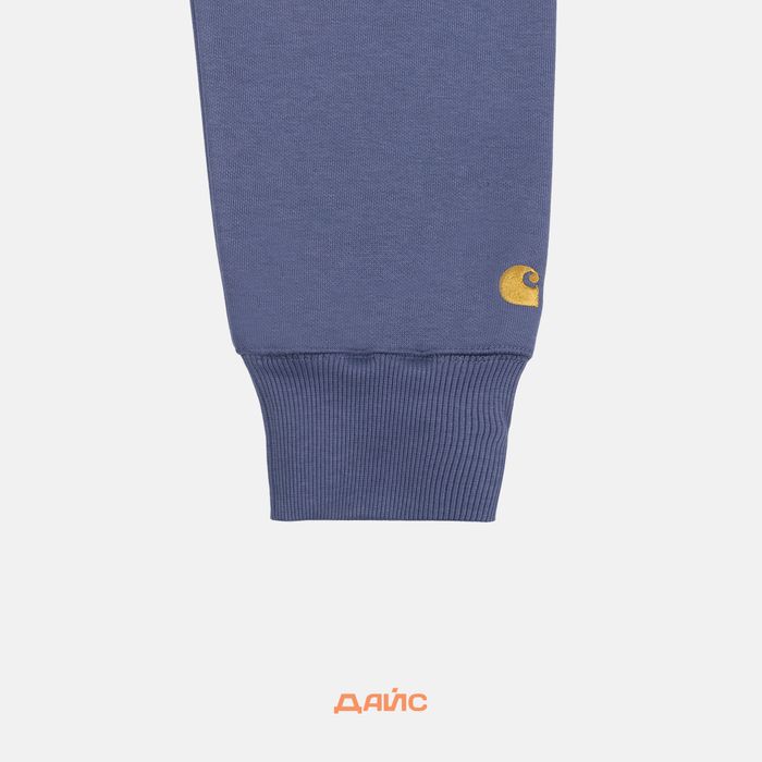Толстовка мужская Carhartt WIP Chase Sweatshirt  артикул:I033660_positano - купить в магазине Дайс