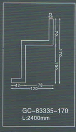 Карниз потолочный GC83335-170