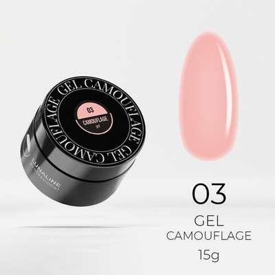 Гель для наращивания LunaLine камуфлирующий 03 15 гр