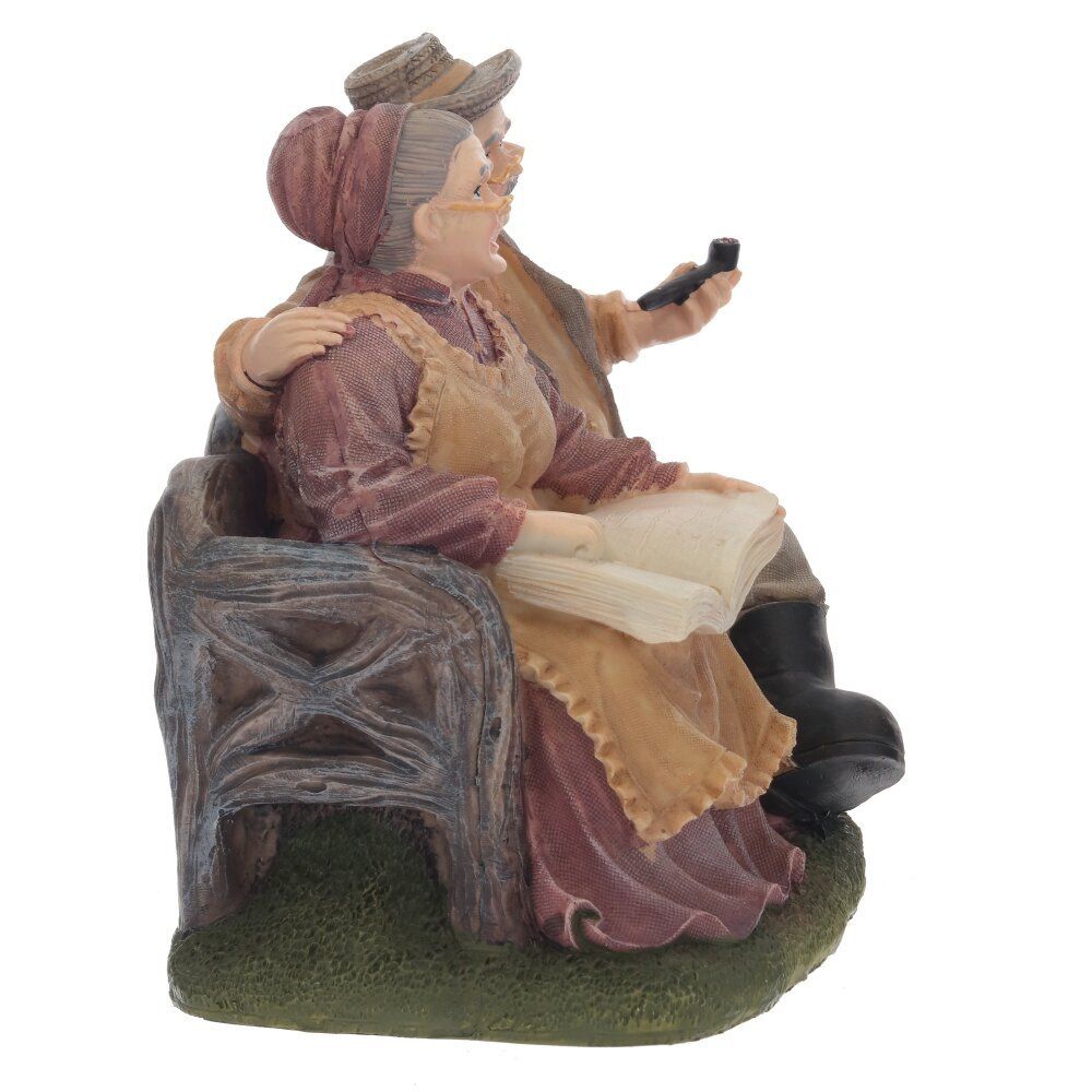 GAEM Фигурка декоративная "Бабушка с дедушкой", L16 W12 H17 см, 2в.