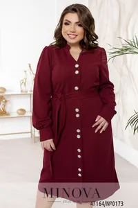 Платье 0173-бордо Minova